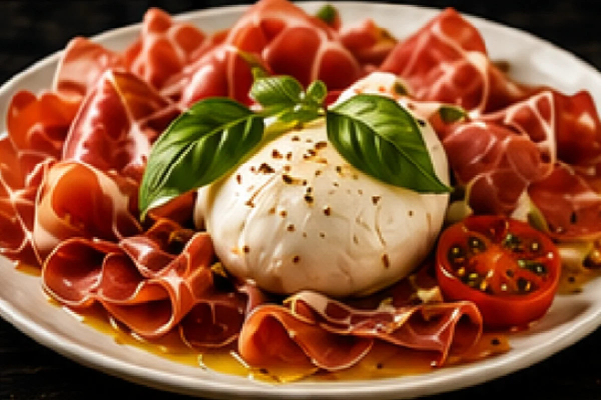 Crudo, bufala e olio EVO