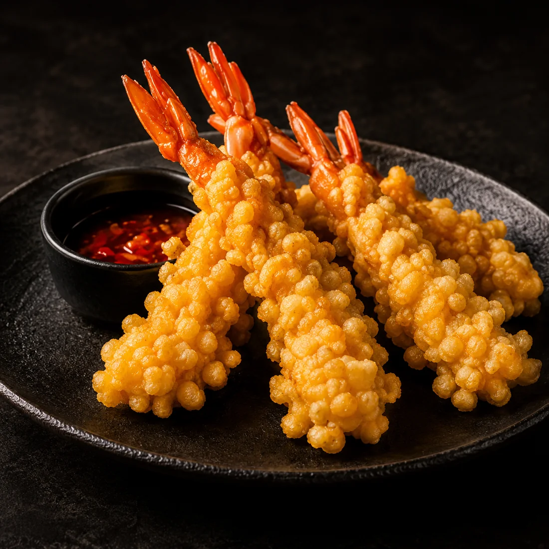 Gamberi in tempura