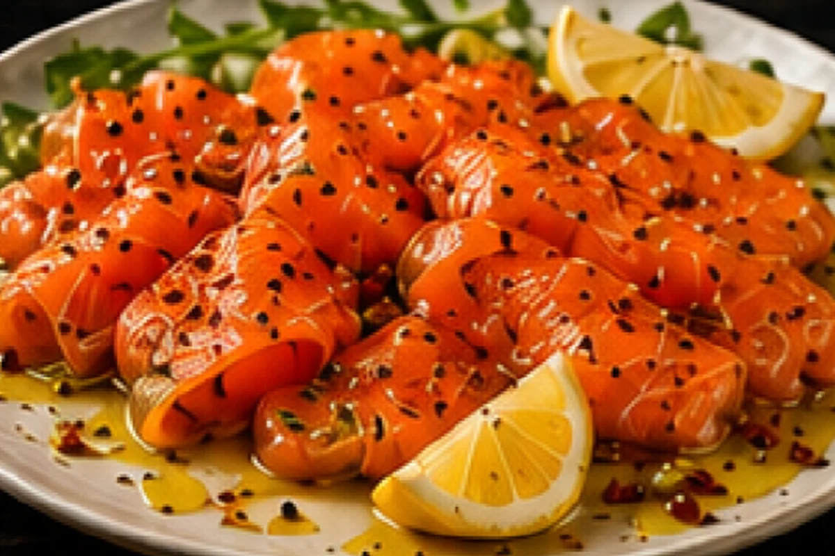 Salmone marinato
