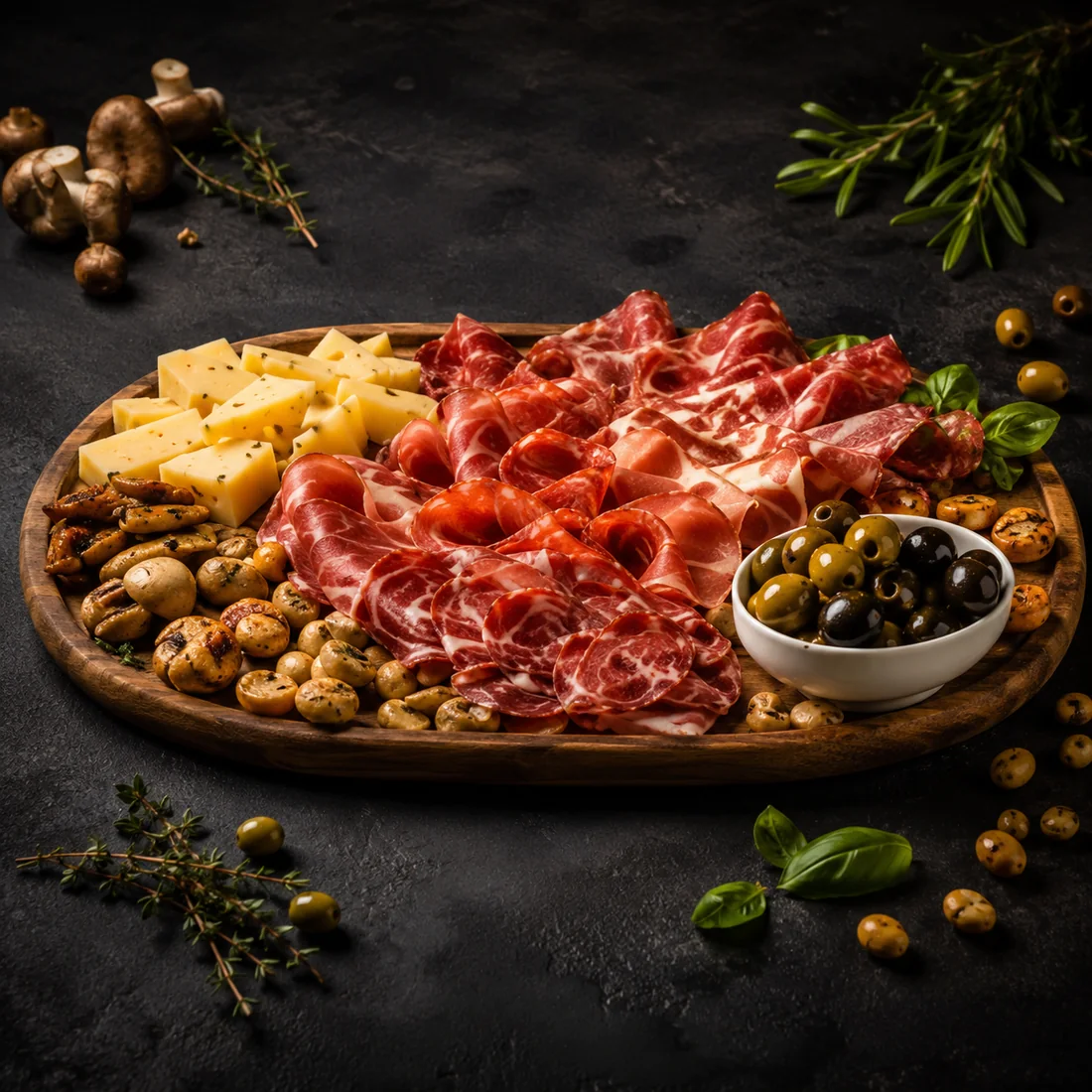 Tagliere di salumi e formaggi